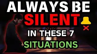 7 Times Silence is Golden for Muslims ! ISLAM