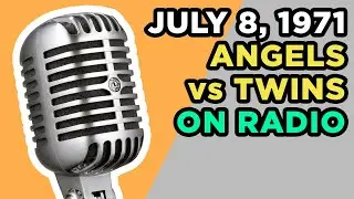 1971-Jul-08 &bull; CAL/MIN &bull; California Angels vs Minnesota Twins - Dick Enberg - Radio Broadcast