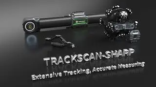 Embrace the New Level of 3D Scanning | TrackScan-Sharp Optical 3D Measurement System
