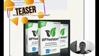 WP FreshStart 5 Review, ⚠️WARNING⚠️ DON'T BUY WP FRESHSTART 5 WITHOUT MY 👌CUSTOM👌 BONUSES!!