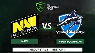 Navi vs Vega Squadron | Best of 1 | The Bucharest Major 2018