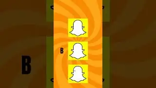 Guess real Snapchat logo #puzzulo #gametime #logoguessinggame