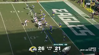 Jalen Hurts to DeVonta Smith to take the lead