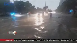 Diguyur Hujan Deras, Jalan di Cawang Terendam Banjir #SeputariNewsPagi 06/04