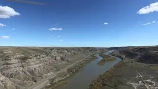 Red Deer River near East Coulee