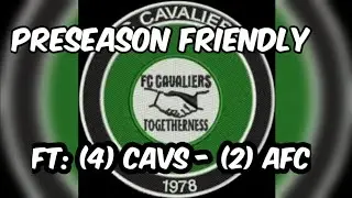 FC Cavaliers Veterans Pre-Season Drone Action