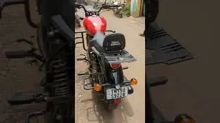 Royal Enfield Meteor 350 | Luggage Carrier |#meteor350 #royalenfield  #youtubeshorts