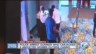 MotorCity Casino carjacking suspect arrested