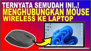 Cara Menggunakan Mouse Wireless Di Laptop | Menyambungkan Mouse Wireless Ke Laptop