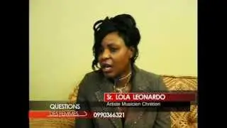 INTERVIEW RARE avec une artiste d'exception:  LOLA LEONARDO