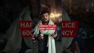 Haryana Police 6000+ Vacancy notification #shorts