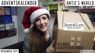 Jean & Len veganer Adventskalender 2021 - November 2021 - Antje's Wereld