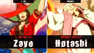 GGST | Zaye (I-NO) VS Hotashi (Bridget) | Guilty Gear Strive High level gameplay