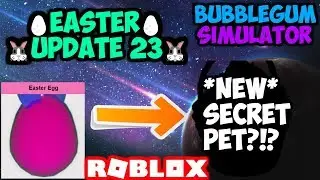 *UPDATE 23* NEW EASTER LEGENDARY PETS!! (Bubble Gum Simulator Roblox)