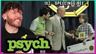 First time watching PSYCH 1x2 'Spellingg Bee' REACTION