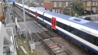 South West Trains Class 458/0 passes at North Sheen