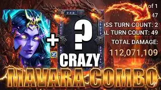 112 MILLION on Turn 2?! Mavara & Her Secret Weapon DESTROY Hydra! Raid: Shadow Legends