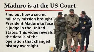 Maduro is at the US Court || ⚖️🇻🇪 Learn English Through Story Level 2 || Graded Reader 🎧