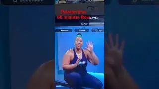 Peloton Row 60 minutes withAsh Pryor #tuberted #exercise #rowing