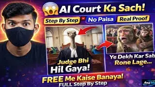Adalat Wala Viral Video Kaise Banaye? 😱 | AI Se Court Video Banane Ka Full Step-by-Step Process
