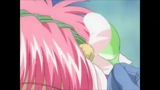 Galaxy Angel   Milfeulle Sakuraba transforms into Ice Cream (Revert)