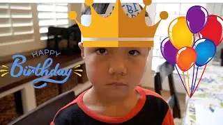 Happy Birthday GRANTO *Making a Birthday Crown*