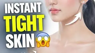How to Get Instant Tight Skin Naturally at Home!Face Yoga for Firm,Glowing Skin✨&lrm;⁨@preetvyawellness
