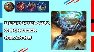 ML : TIPS N TRICK ; HOW TO COUNTER URANUS #mobilelegend