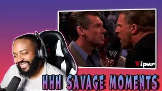Самые жестокие моменты WWE Triple H (реакция)