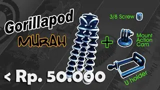 Gorillapod Murah untuk pemula + banyak BONUSNYA....