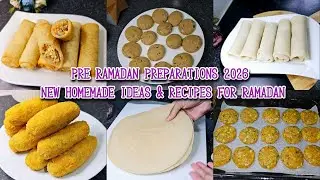 Pre Ramadan Preparations 2026 | Meal Prep for Ramadan | New Homemade Ideas and recipes for Ramadan