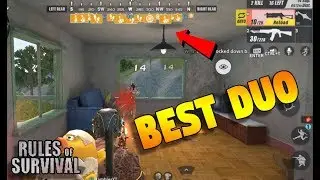 BEST DUO VS PRO GAMERS??!! (Rules of Survival: Battle Royale)
