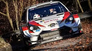 ACI Rally Monza 2020 - Evans / Martin Testing Toyota Yaris WRC Plus [HD]