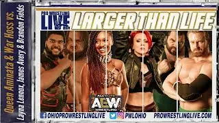 Queen Aminata & War Hoss vs Layna Lennox, James Avery & Brandon Fields