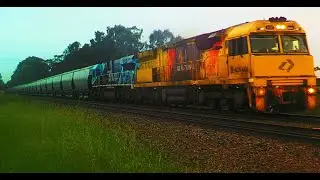 ACB4404 & CBH120 in the Rain: Swan valley train action!