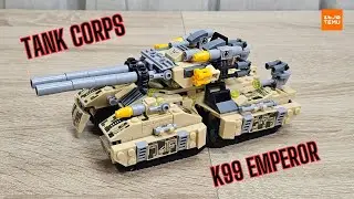 Tank Corps K99 Emperor - Blocks from Temu 🚛🔥