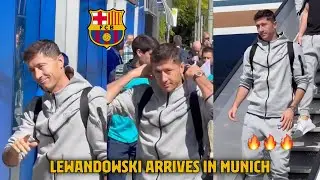 🤩 Lewandowski finally arrives in Munich to take revenge for Barcelona