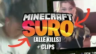 Minecraft SURO ALLE TODE (mit Clips) + Rangliste (Montage)