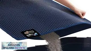 Gorilla Grip Honeycomb Cat Litter Mat Two Layer Trapping Waste Mats Soft Review
