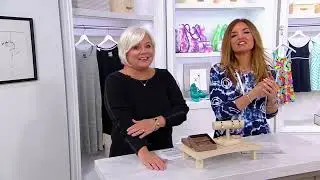 Affinity Diamonds Hinge Bangle, Sterling Silver 0.15ct on QVC