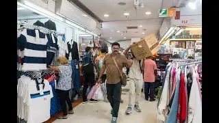 [4K] Walk inside Indra Square the vibrant wholesale fashion mall in Pratunam