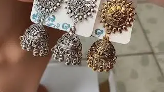 kashmiri jhumka cheap fashion Royal Bling South Indian Traditional Jewellery Fancy party