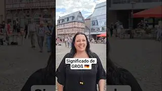 GRO&szlig; e outras op&ccedil;&otilde;es | #shorts #deutschlernen #deutschkurs