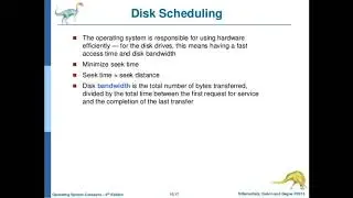 Disk scheduling algorithms in OS