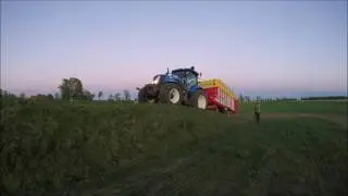 Zbiór trawy 2017 (New Holland T7.170 & Pöttinger europrofi 5000)