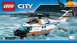 LEGO instructions - City - Coast Guard - 60166 - Heavy-Duty Rescue Helicopter (Book 3)