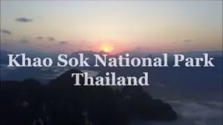 Drone Mavic Pro footage : Khao Sok National Park (Thailand)