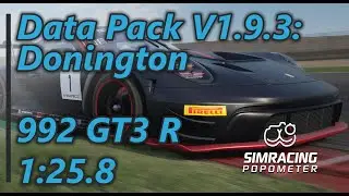 Hotlap: Porsche 992 GT3 R - Donington - 1:25.8 - Data Pack - A Charme to Drive