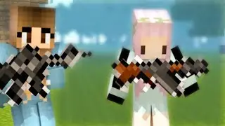 Castle Raid 1 to 4 / Minecraft vs Roblox trailer Castle Raid 8