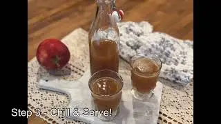 Fermented Sparkling Apple Cider (deeelish fall drink)